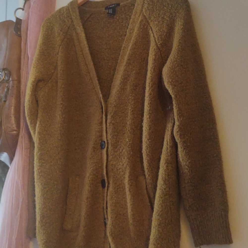 Olive green sweater